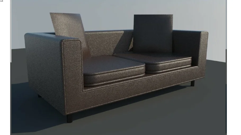 minimalist sofa chair 3D Warehouse