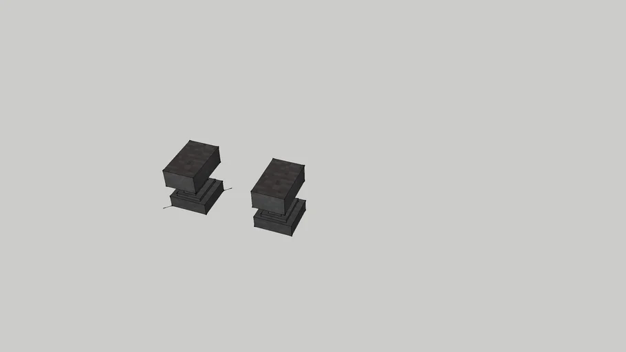 Minecraft 'ANVIL' | 3D Warehouse