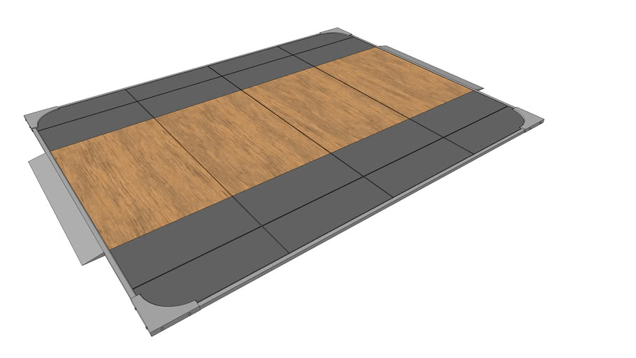 Weight Lifting Mat 3D Warehouse