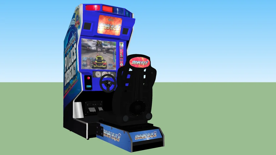 Chase Hq 2 Arcade Game 3d Warehouse