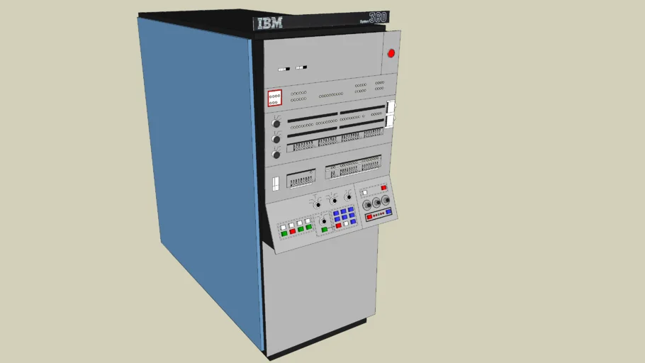 IBM system/360 mainframe computer CPU | 3D Warehouse