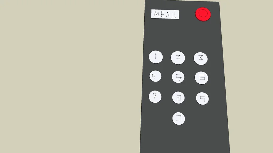 Remote | 3D Warehouse