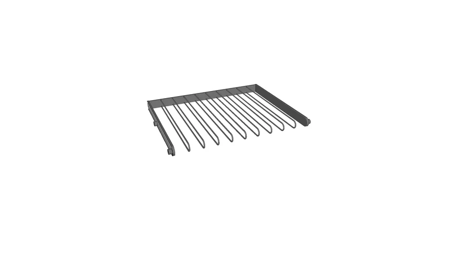 pull-out trousers rack | 3D Warehouse