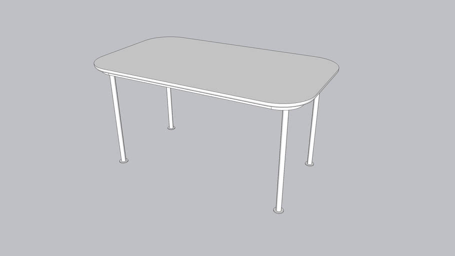 Mono M_Dining table_Bright White