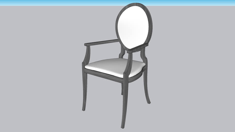 makeup vanity chair | 3D Warehouse