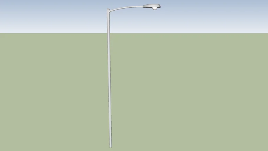 18ft tall street light 3D Warehouse