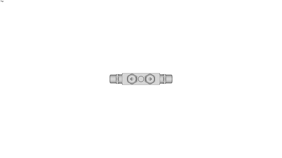 Port AdapterMulti Way Swivel 3D Warehouse