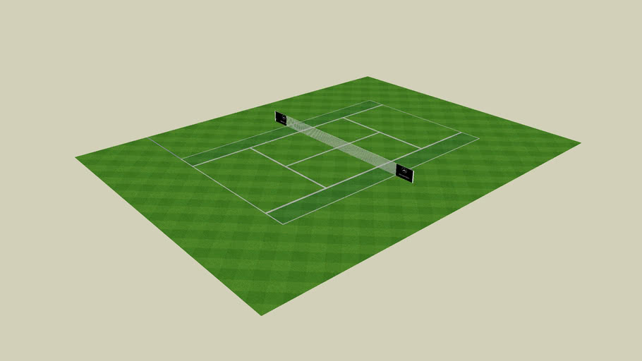 Tennis court | 3D Warehouse