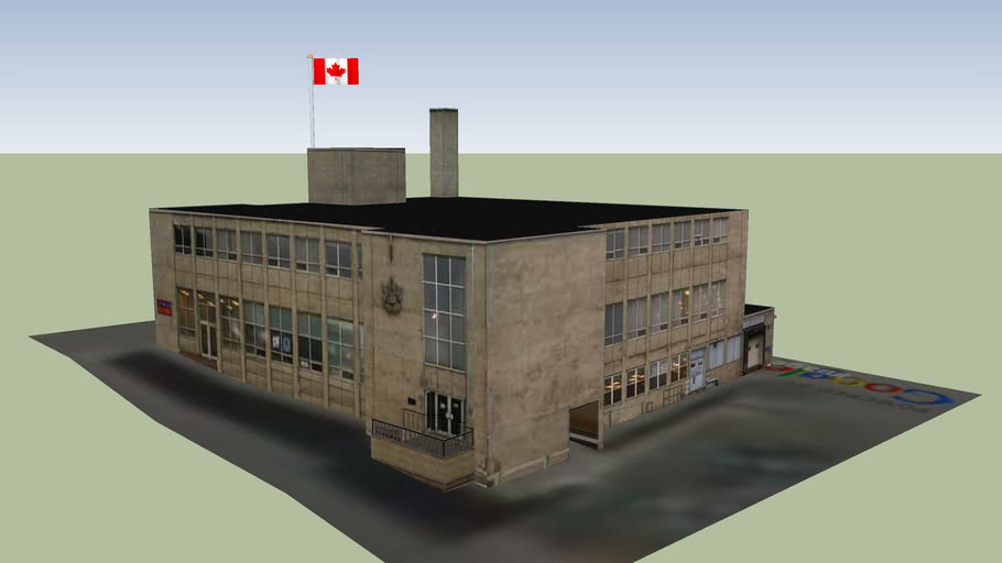 Canada Post Corner Brook 3D Warehouse