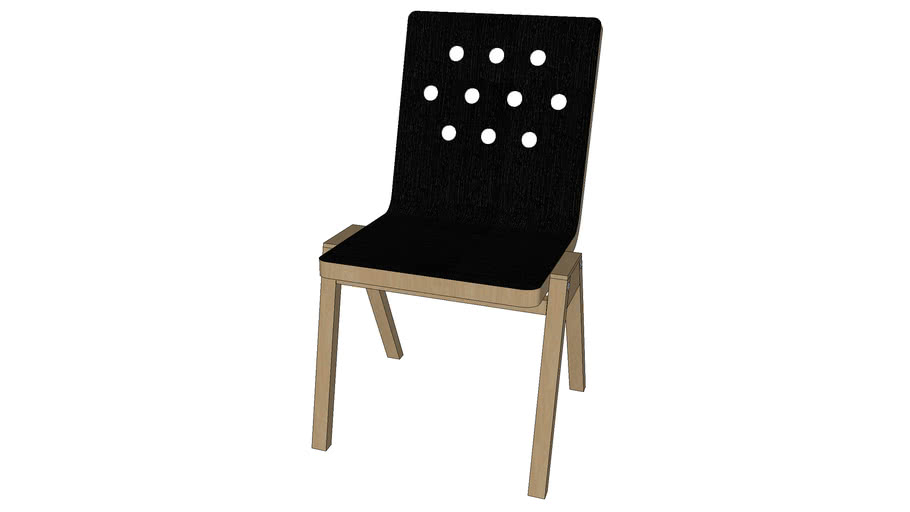 Roland Rainer chair | 3D Warehouse
