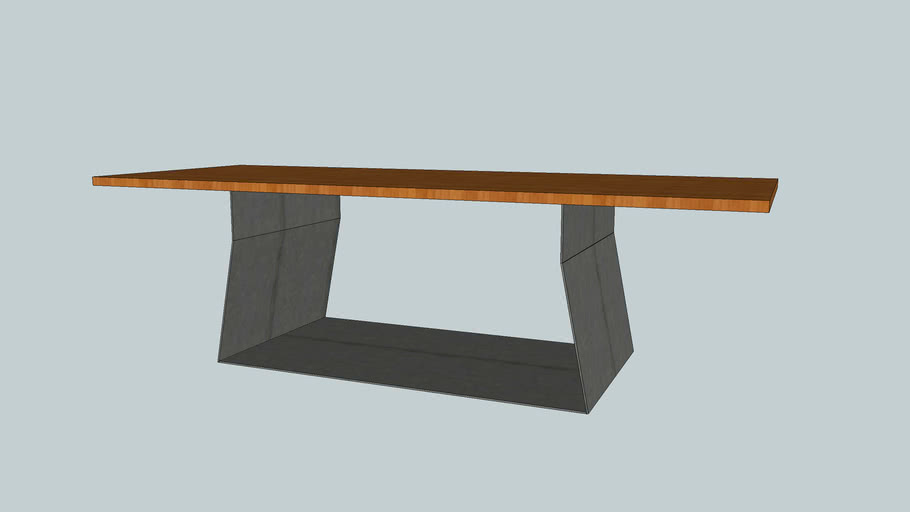 Dining table w/ base 3D Warehouse