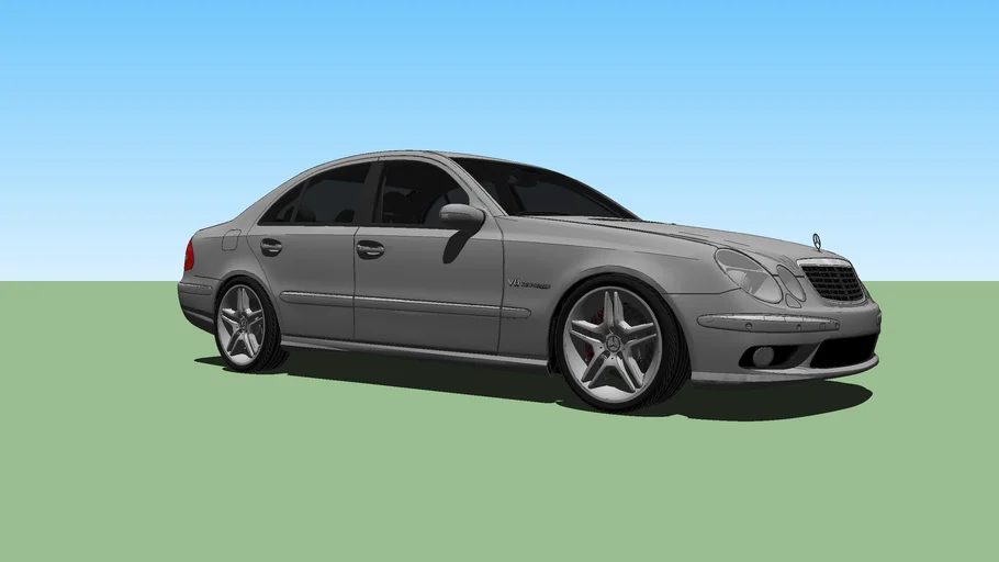 Mercedes+Benz+E55+AG.skp | 3D Warehouse