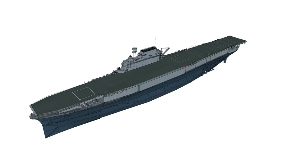 Yorktown Class Carrier Battle of Midway | 3D Warehouse