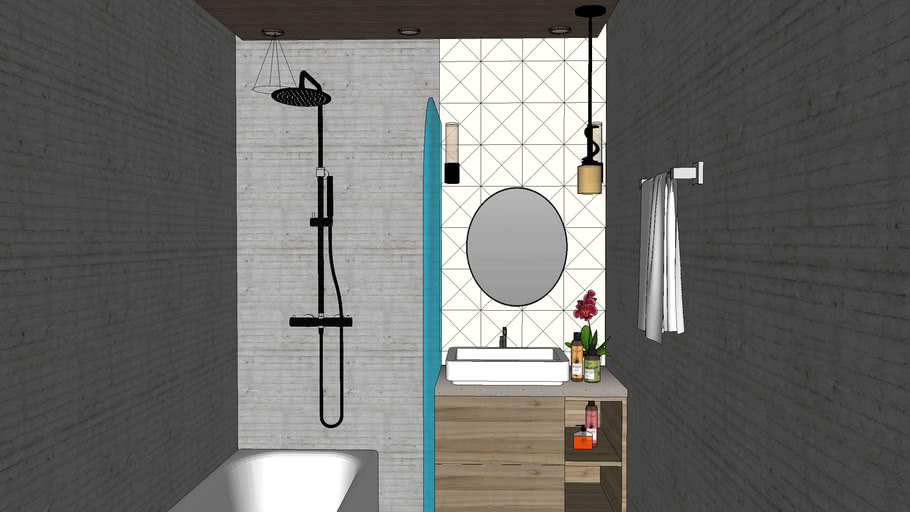 Bathroom Interior | 3D Warehouse