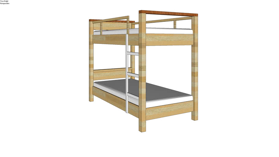 T01 T_TIDUR SUSUN bunk bed | 3D Warehouse