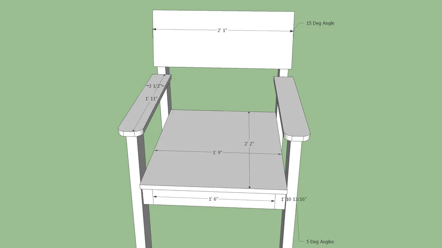 Sturdy Chair 3D Warehouse