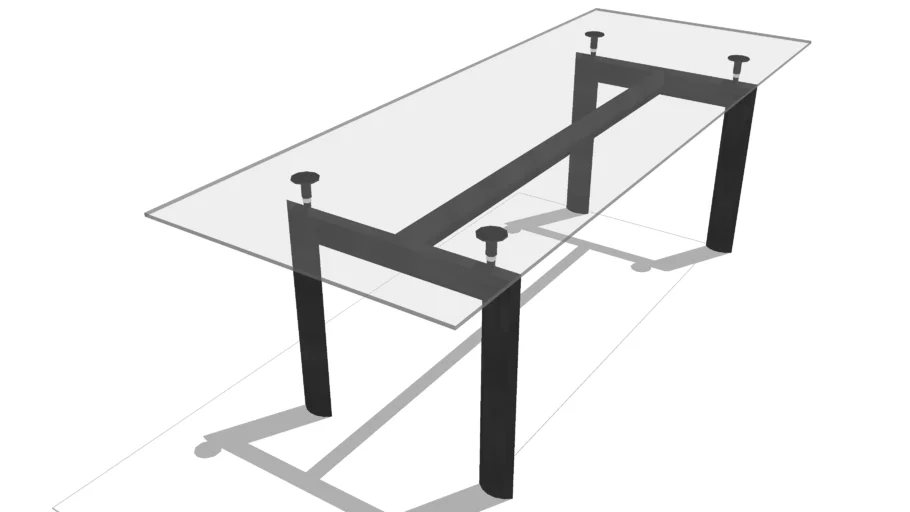 glass table