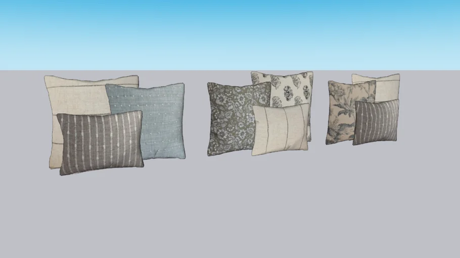 Pillow Set Neutral Earthy | Textileish