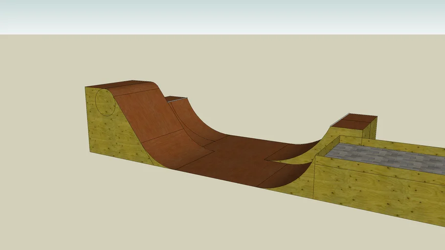 Foam pit and mini ramp 3D Warehouse