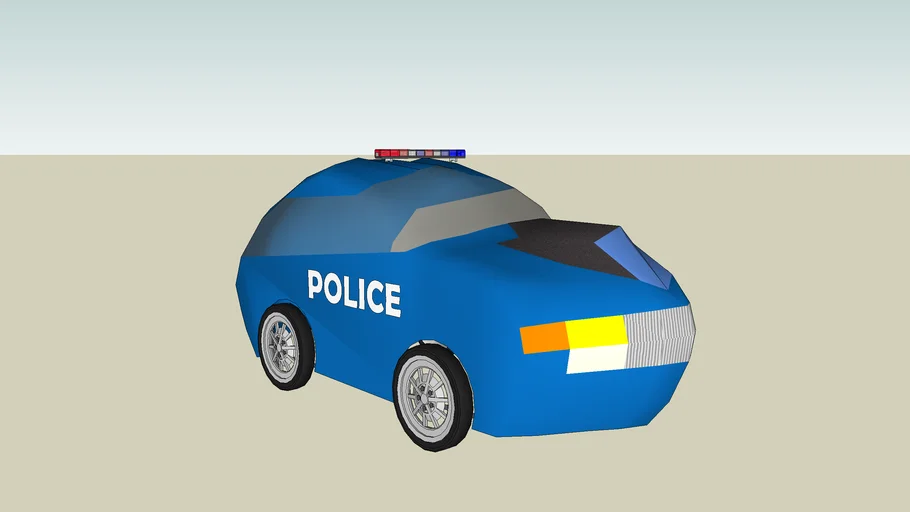 Police Car | 3D Warehouse