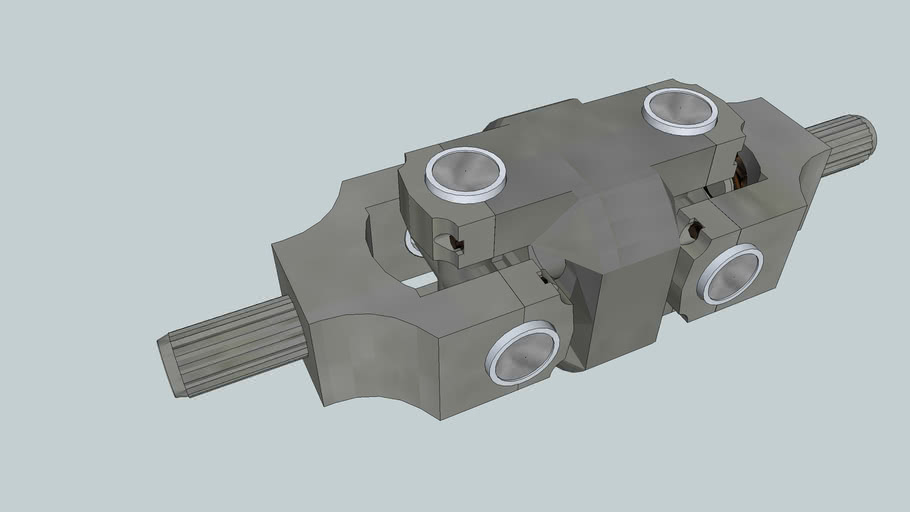 DoubleCardan CV Joint 3D Warehouse