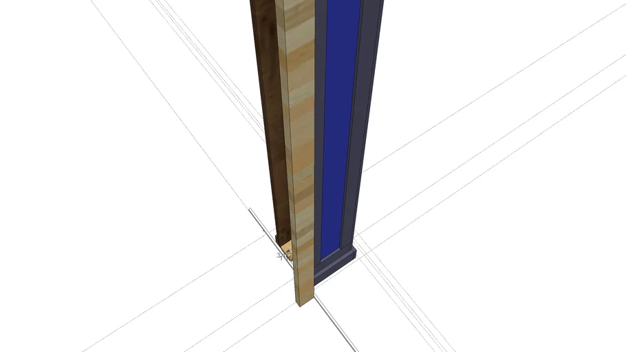 A multi layered 8' column | 3D Warehouse