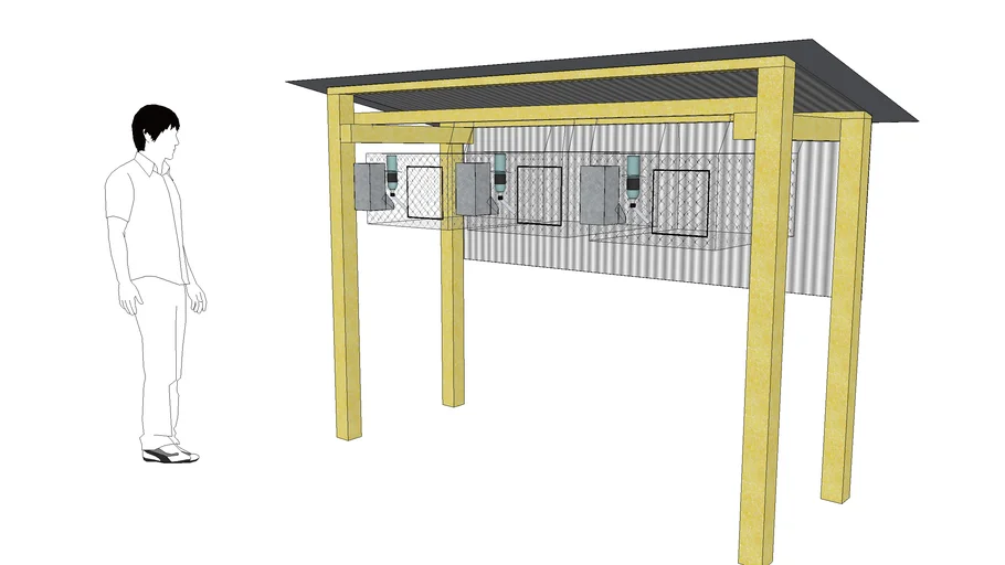 Rabbit Cages - Suspended | 3D Warehouse