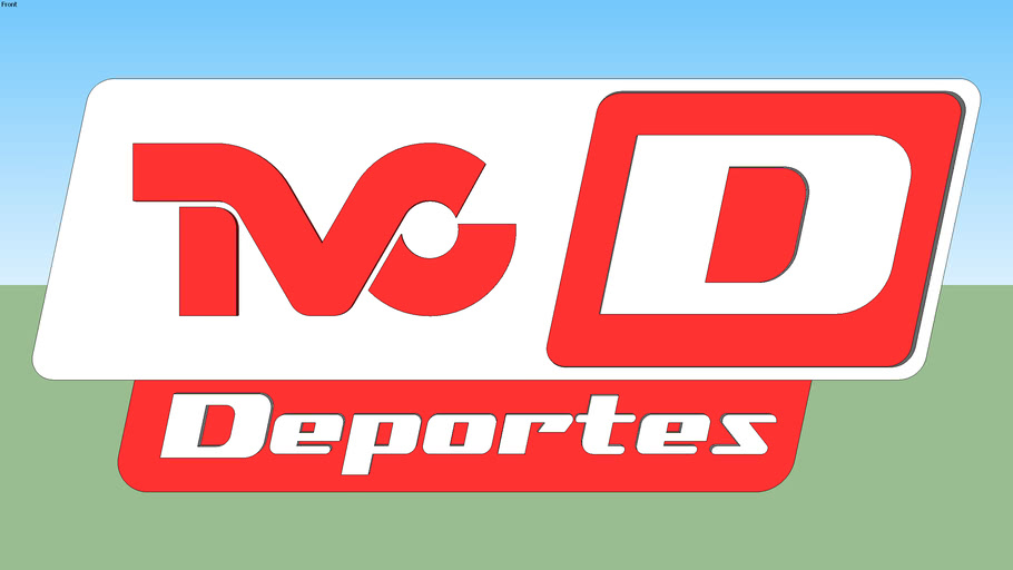 TVC Deportes logo 2016 3D Warehouse