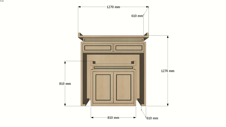 Tủ Thờ Gỗ Công Nghiệp, Industrial Wooden Church Cabinets