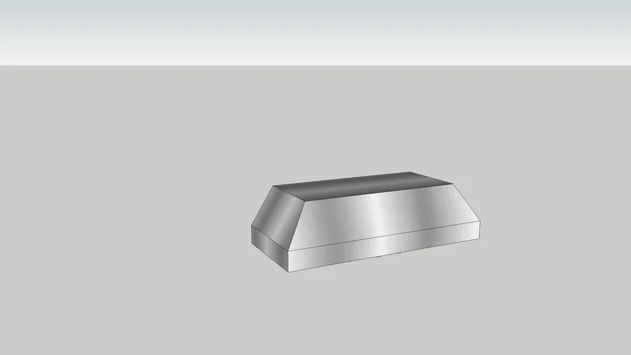 VentAHood 46 3/8' 900 CFM Wall Mount Liner Insert Stainless Steel