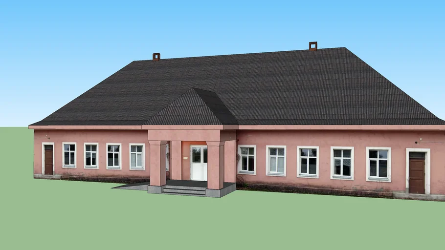 Rapla Alu tee 1 (haigla lasteosakond) 3D Warehouse