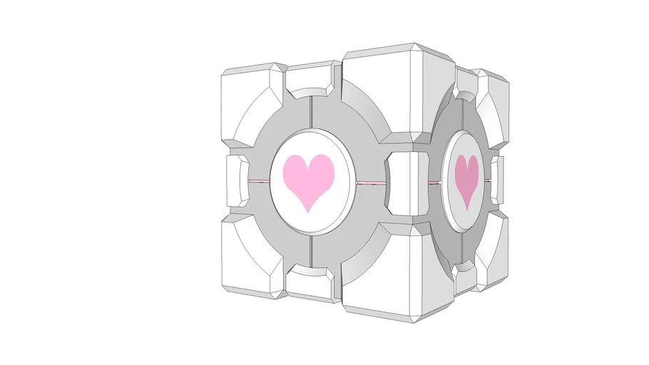 Weighted Companion Cube | 3D Warehouse