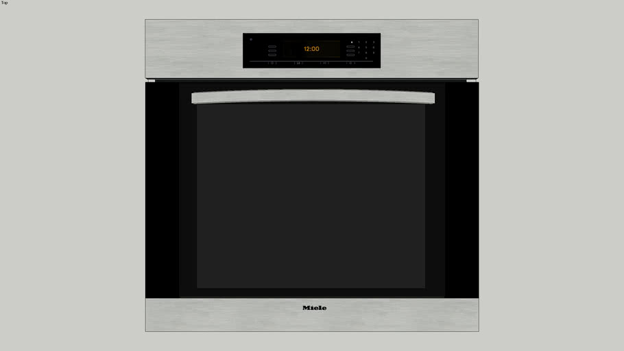 Miele wall oven 3D Warehouse