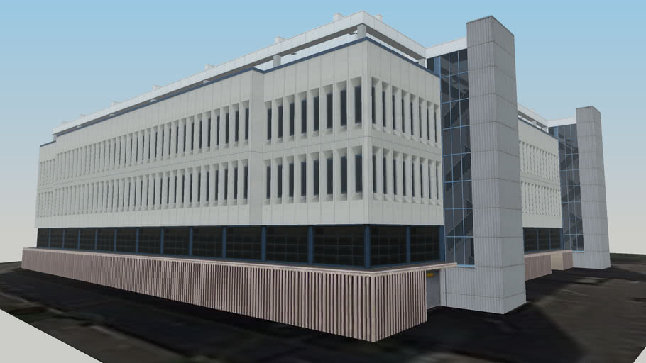 Sussex House, Burgess Hill, West Sussex, England. 3D Warehouse