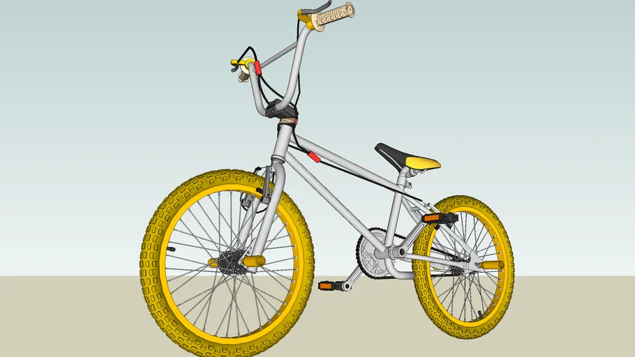 bmx completa 3D Warehouse