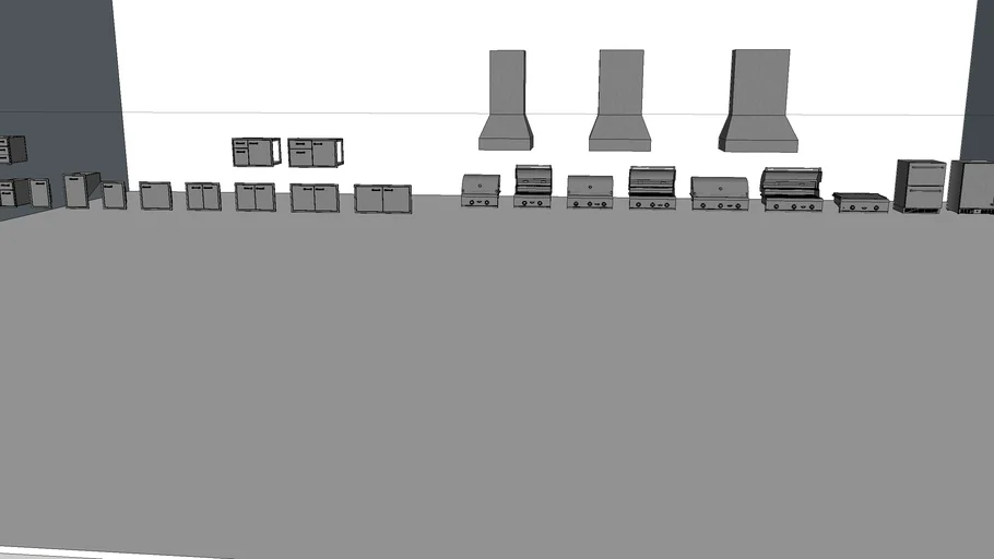 HL Posey Common Appliances 3D Warehouse