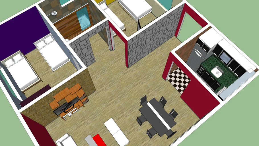 Proyecto Plano Casa | 3D Warehouse