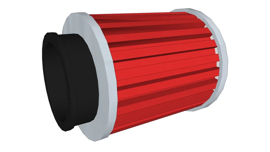 Air filter for 61mm intake | 3D Warehouse