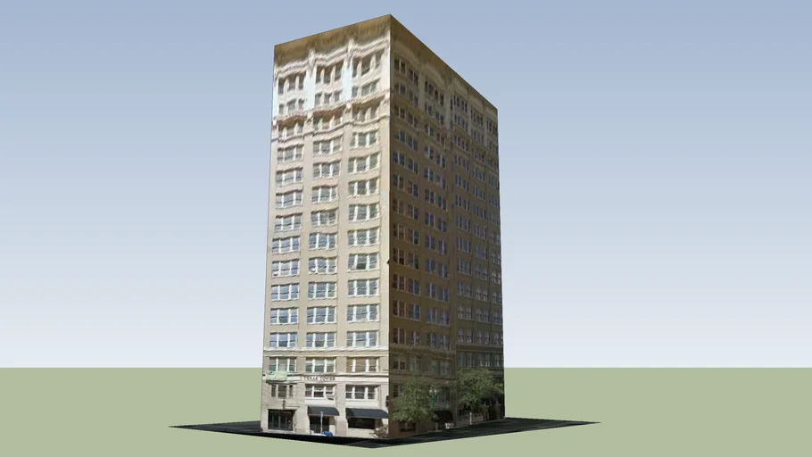 1 Texas Tower | 3D Warehouse