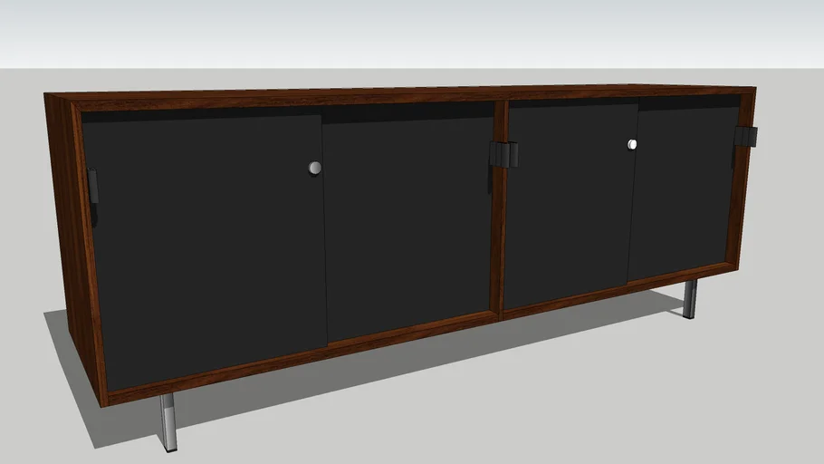 Florence Knoll Credenza 72 in. | 3D Warehouse
