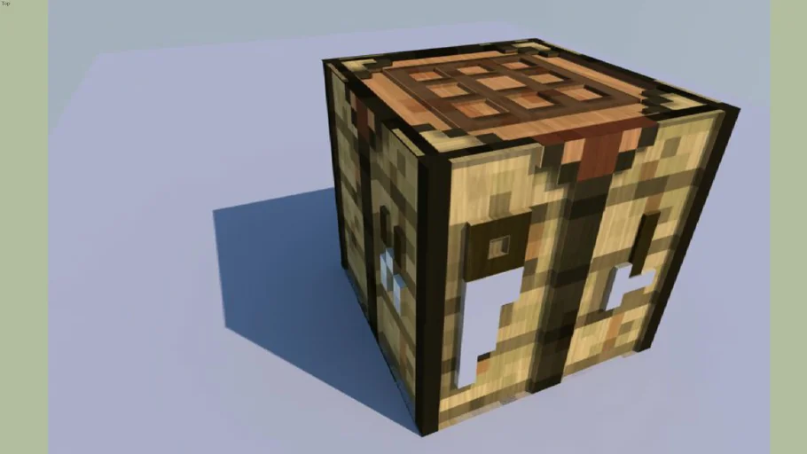 Minecraft cube id 58 | 3D Warehouse