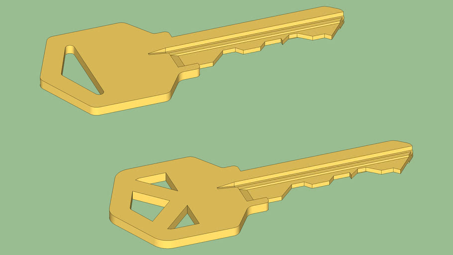 Kwikset keys | 3D Warehouse