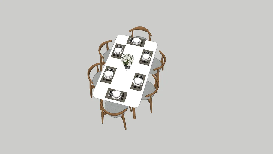 Dining Table | 3D Warehouse