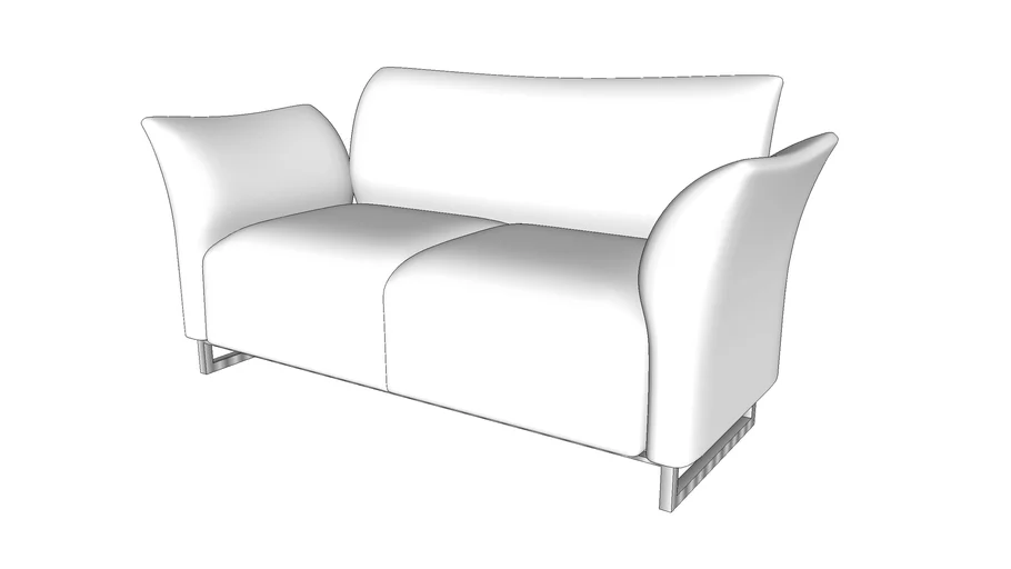Loveseat Sofa 3D Warehouse