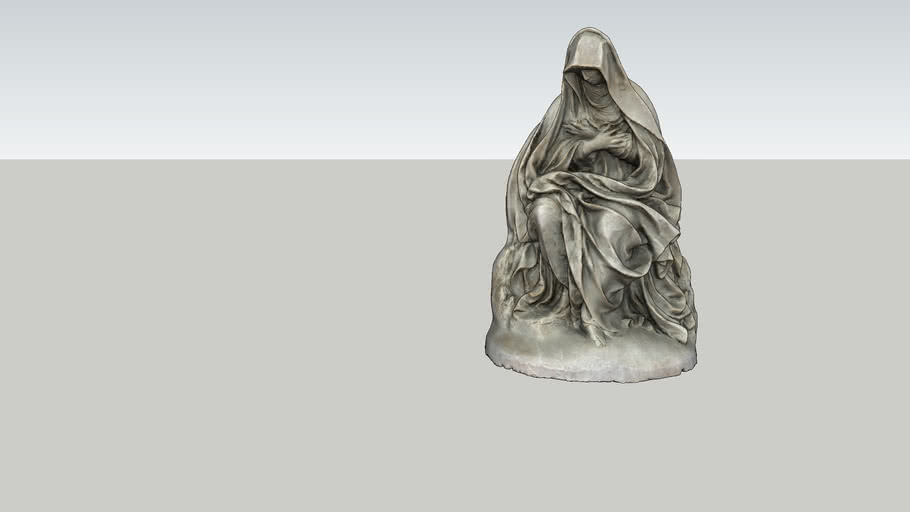 Mater dolorosa cemetery Italian sculpture 3D Warehouse
