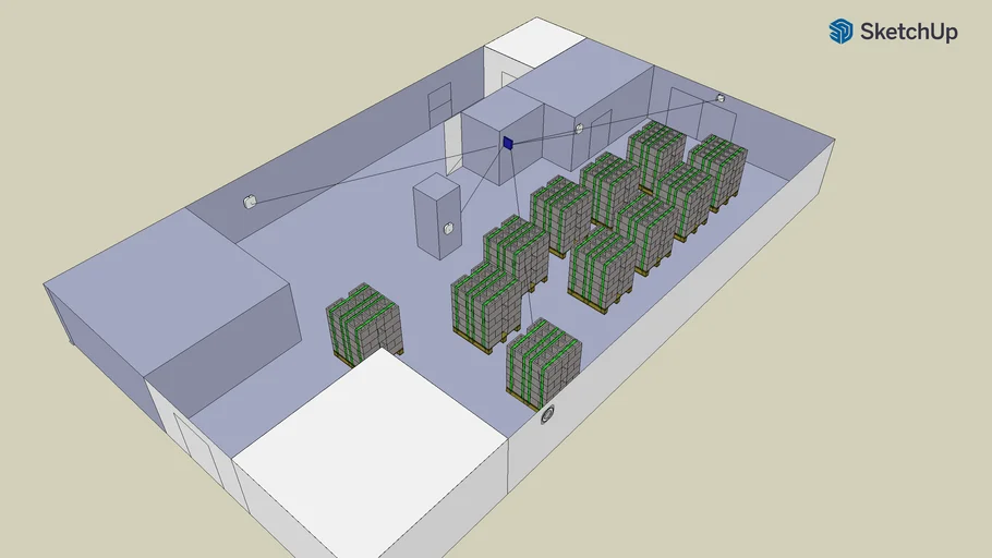 Warehouse_Sensors | 3D Warehouse