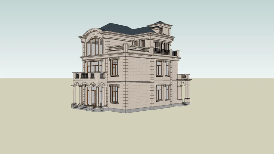 Classic Villa I 3D Warehouse   D7fb2e70 6111 4a04 8fc6 0465f1835862