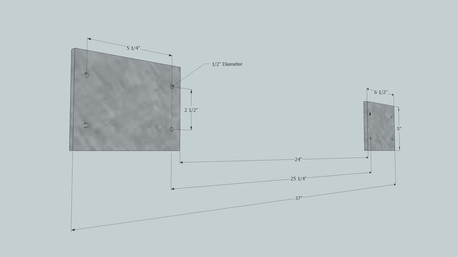 Jeep Front Bumper Mounting Dimensions 3D Warehouse