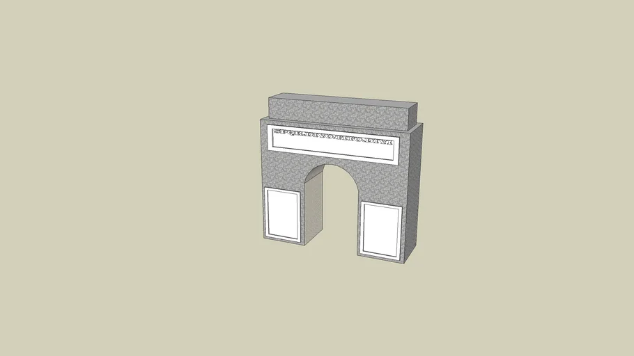 UNFINISHED ARCH | 3D Warehouse