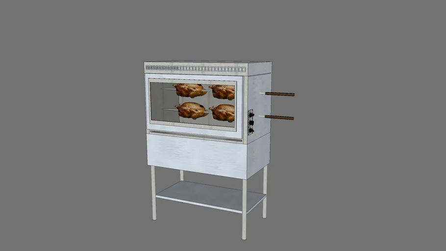 OVEN ROTISSERIE 3D Warehouse